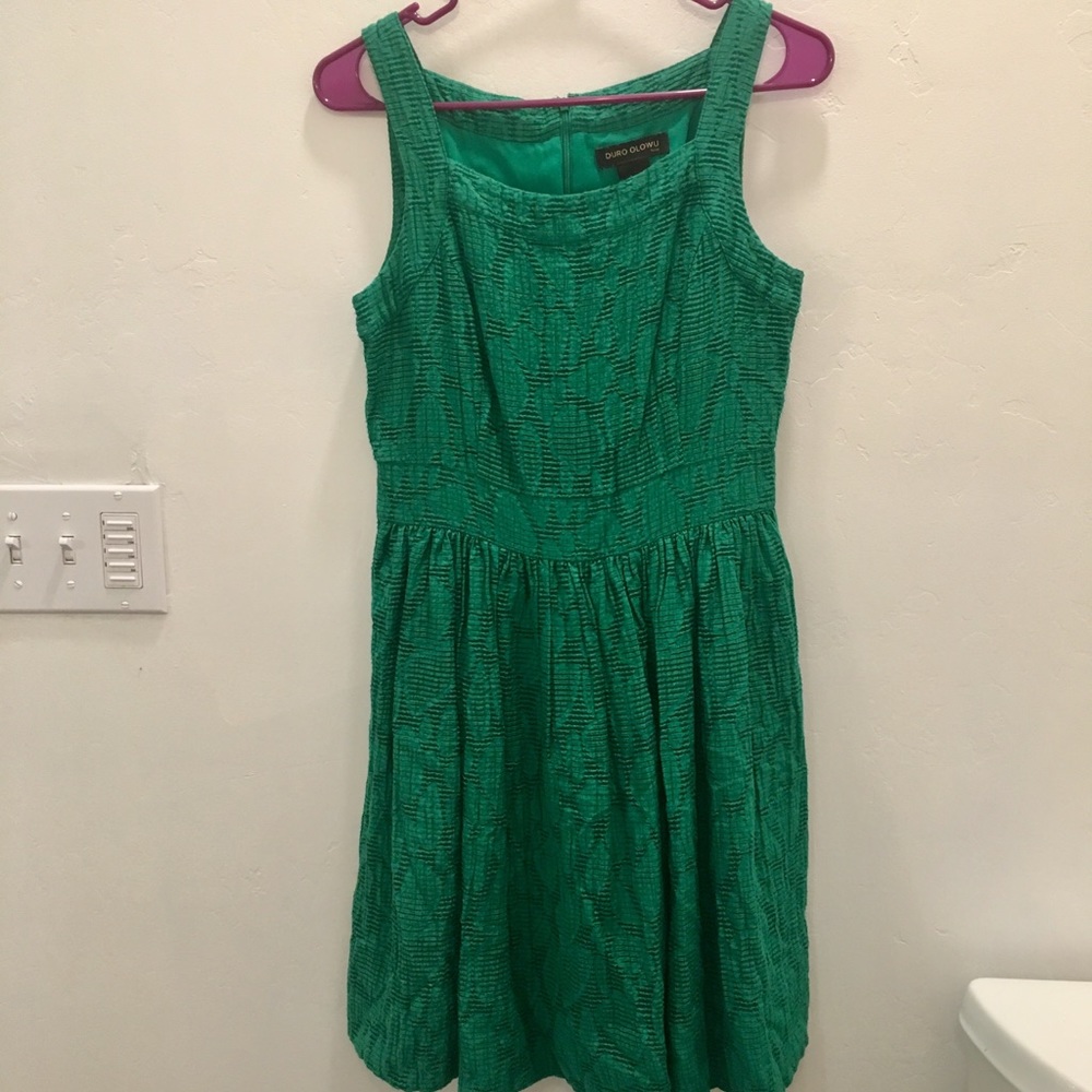 Emerald green dress size 6